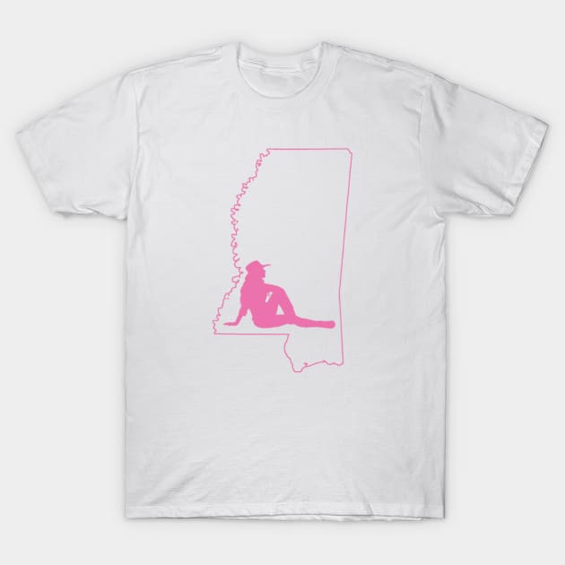 Mississippi Girl T-Shirt by dryweave